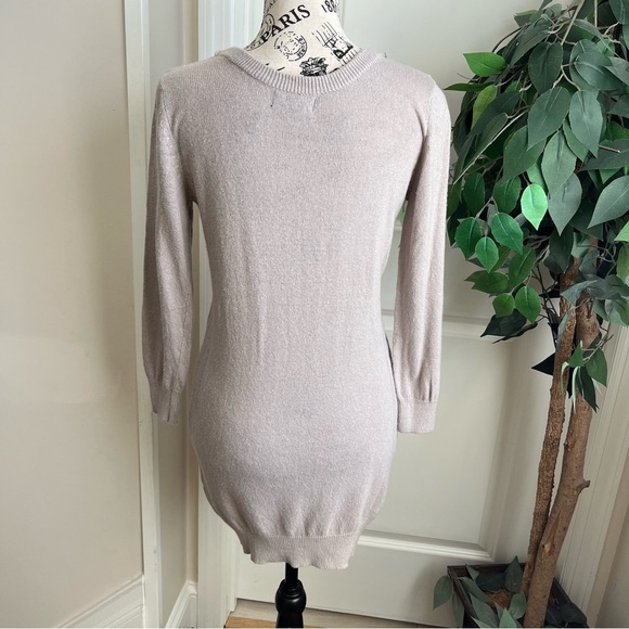 Mandee Knit Scoop Neck Sweater Gray Sz L - Picture 10 of 16
